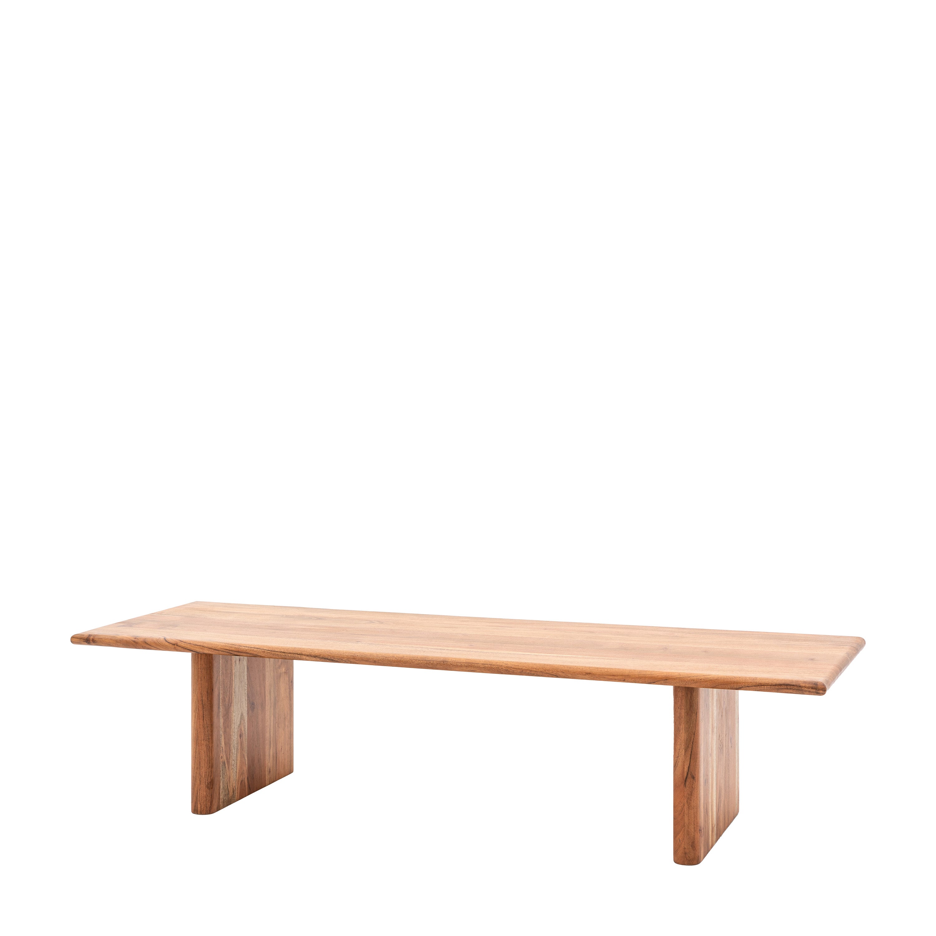 Marta Natural Acacia Wood Rectangle Coffee Table